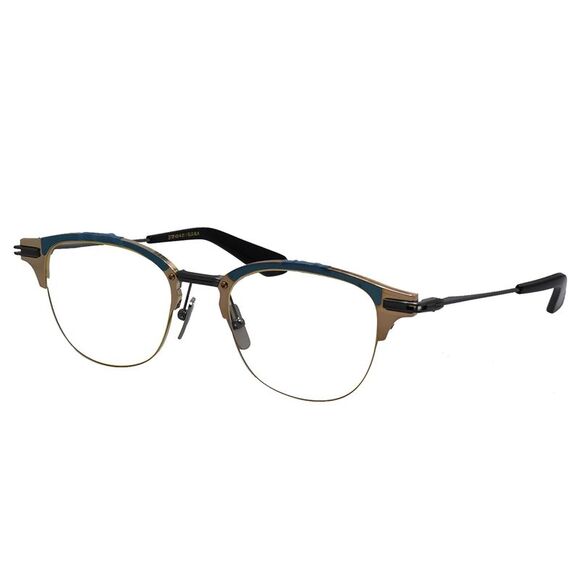 Dita IAMBIC DT DTX143 A-01 Golden Metal Square Eyeglasses 52mm